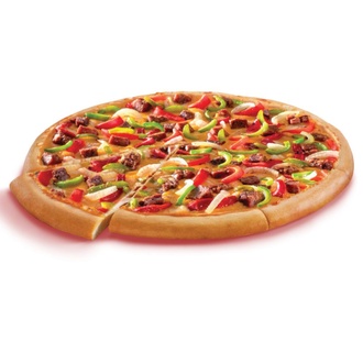 Kavurmalı Pizza (Büyük) görseli