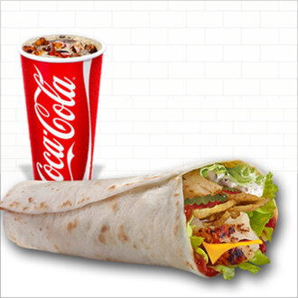 Smokehouse Wrap & İçecek Menü görseli