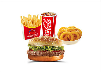 Köfteburger Menü + Çıtır Soğan 5 Li görseli