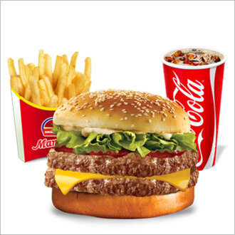 Double Köfte Burger Menü görseli