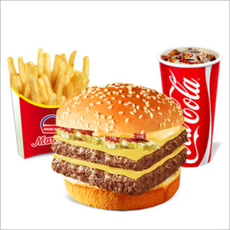 Double Cheeseburger Menü görseli