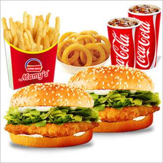 2'Li Mamy's Chicken Maç Menüsü görseli