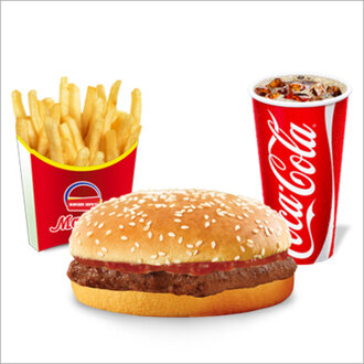 Kids Meal Hamburger Menü görseli