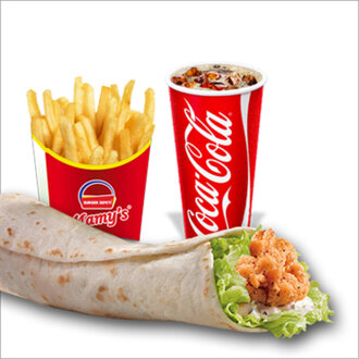 Chicken Wrap Menü görseli