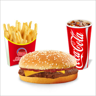 Kids Meal Cheeseburger Menü görseli