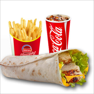 Chicken Grill Wrap Menü görseli