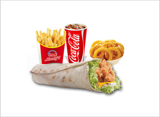 Ranch Chicken Wrap & Çıtır Soğan Menü görseli