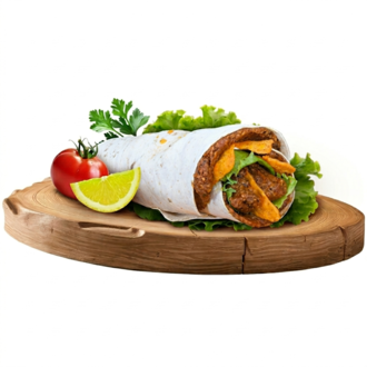 Doritoslu Tek Başıma Mega Çiğ Köfte Dürüm görseli