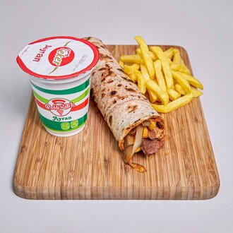 Cheddarlı Et Döner Ekonomik Menü görseli
