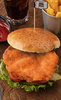 Çıtır Tavuk Burger görseli