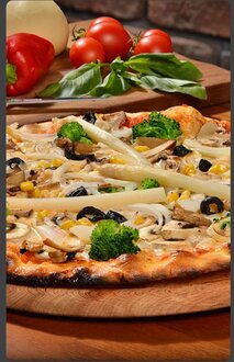 Vejetaryen Pizza görseli