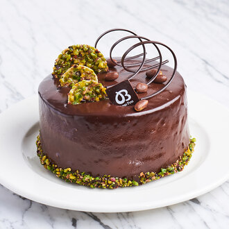 Çikolatalı Fıstıklı Pasta (No: 0) görseli