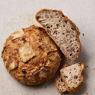 Ekşi Mayalı Cevizli Ekmek (550 Gr.) görseli