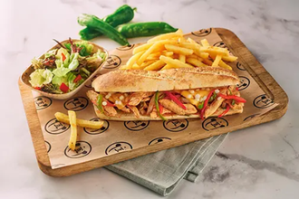 Tavuk Fajita Sandviç görseli