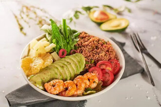 Karides Avokado One Bowl görseli