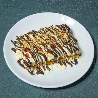 Bitter Çikolatalı Maxi Waffle (Küçük Boy) görseli