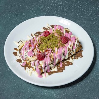 Frambuazlı Maxi Waffle (Küçük Boy) görseli