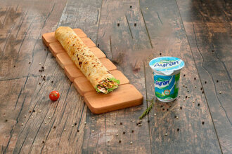 2'Li Chicky King (100Gr) Tavuk Dürüm Menü & Ayran görseli