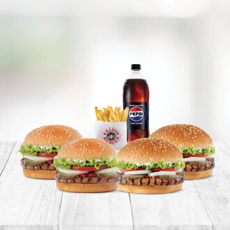 4’Lü Kadri Burger Menü görseli