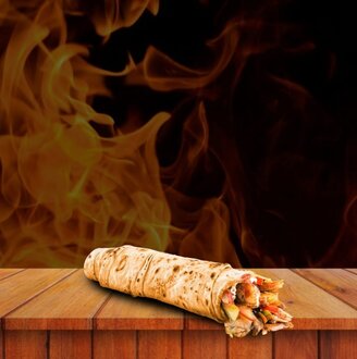Klasik Tavuk Döner Dürüm görseli