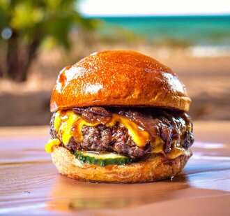 Savory Symphony Burger görseli
