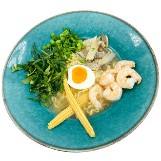 Karidesli Ramen görseli