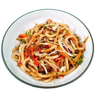Vegan Etli Udon Noodle görseli