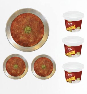 3'Lü Künefe Menü görseli