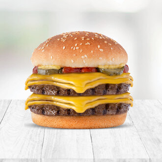 Mega Double Cheeseburger görseli