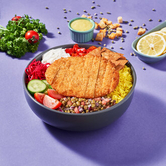 Tortillalı Çıtır Tavuk Bowl görseli