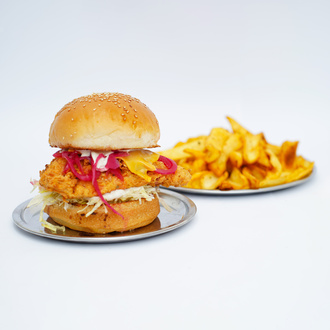Trüflü Tavuk Burger görseli