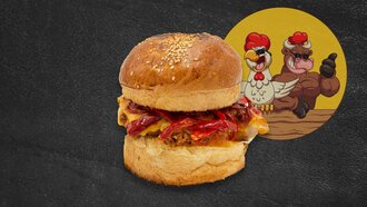 Sweet Chili Çıtır Tavuk Burger görseli