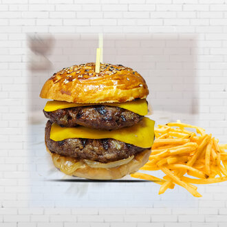 Double Burger Menü görseli