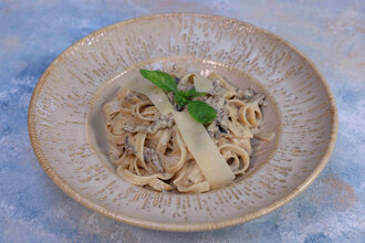 Et Mantar Soslu Fettuccine görseli