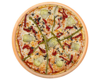 Enginarlı Kuşkonmazlı Pizza (Büyük) görseli