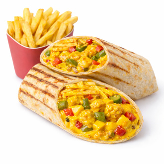 Köri Soslu Wrap görseli