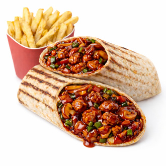 Barbekü Soslu Wrap görseli