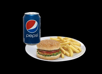 Metro Chicken Burger Menü görseli