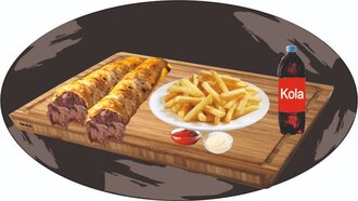 2'Li Döndön King Et Döner Dürüm Menü 2 görseli