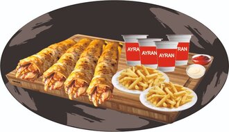 4'Lü Döndön King Tavuk Dürüm Menü 1 görseli