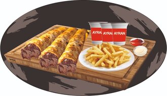 3'Lü Döndön Et Dürüm Menü 1 görseli