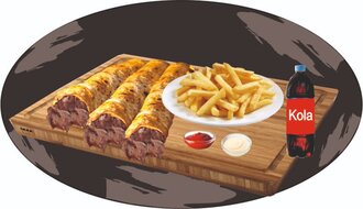 3'Lü Döndön Et Dürüm Menü 2 görseli