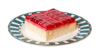 Frambuazlı Trileçe (Dilim) görseli