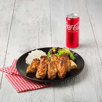 Coca - Cola Seçilmiş Menü (Yaprak Kanat) görseli