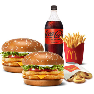 2'Li Daba Daba Burger Menü görseli