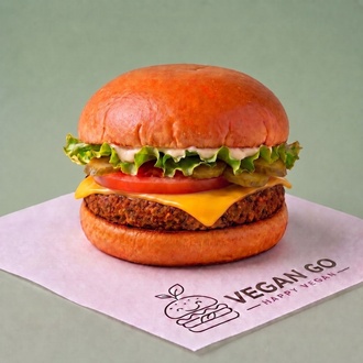 Vegan Go Cheeseburger görseli