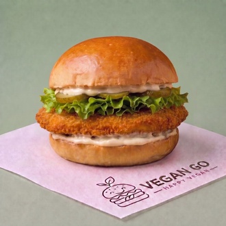 Vegan Go Şnitzel Burger görseli