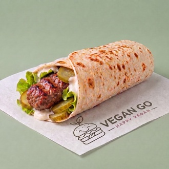 Vegan Adana Kebap Wrap görseli