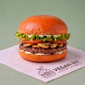 Vegan Go Mushroom Burger görseli
