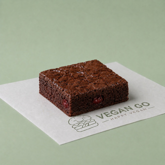 Vişneli Vegan Brownie görseli
